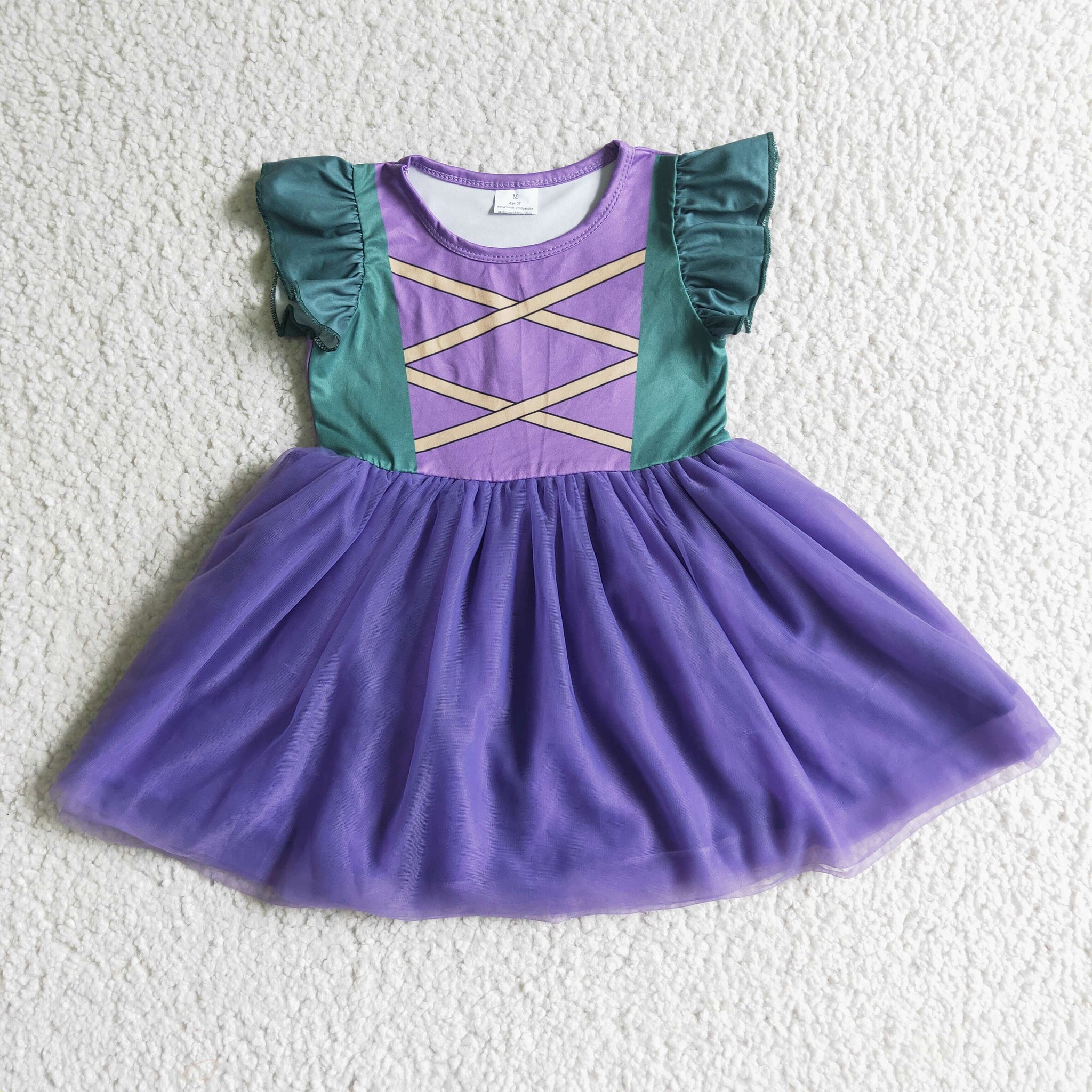 GSD0129 kids clothes girls summer dress girl tulle dress-promotion 2024.7.20 $5.5