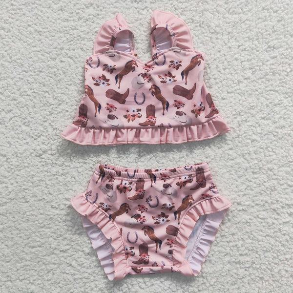 S0107 toddler girl clothes summer swimsuit swimwear-promotion $5.5 2026.4.25