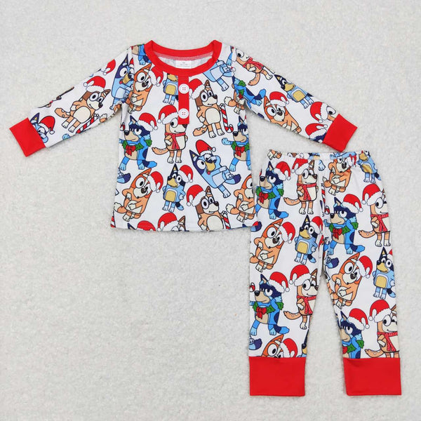 toddler clothes sister brother cartoon christmas matching pajamas set