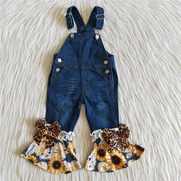 GLP0236 teenage girls clothing girl jeans kids jeans denim jumpsuit