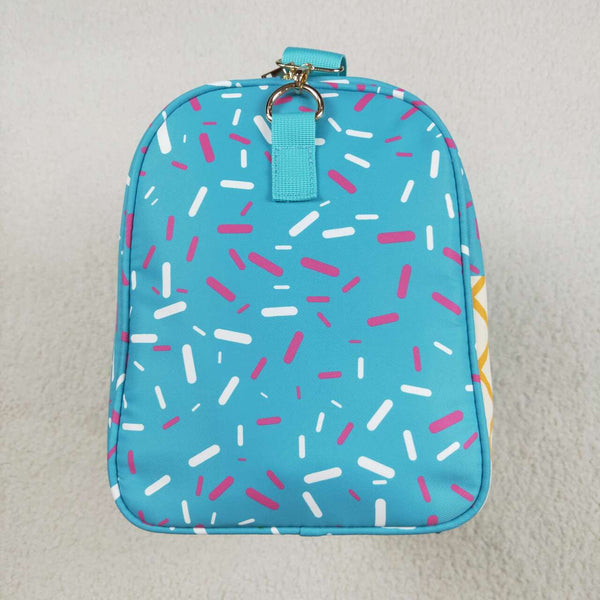 BA0304 kids duffels bag hunting clothes travel bag blue spray