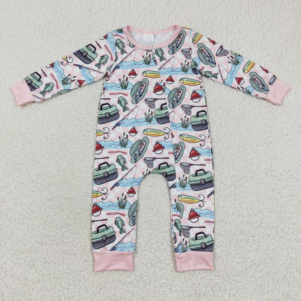 LR0322 baby girl clothes fish girl winter romper