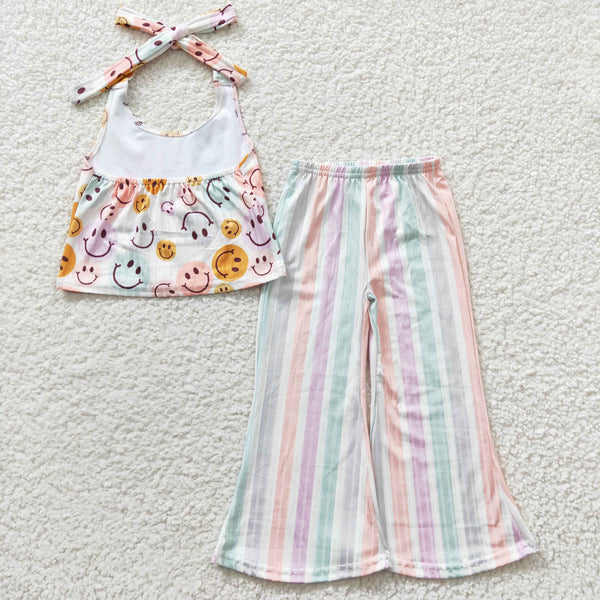 GSPO0580 baby girl clothes smile toddle girl spring outfit