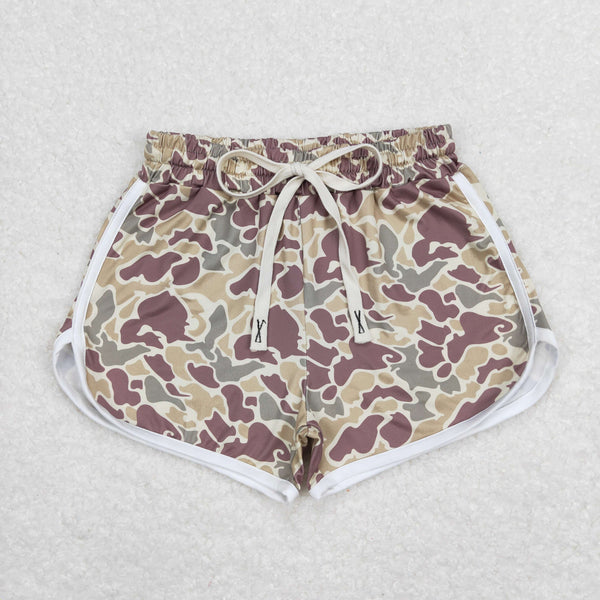SS0176 RTS toddler clothes camouflage baby girl summer shorts
