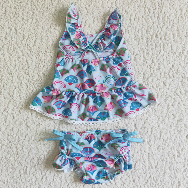 S0027 kids clothing  swimsuit swimwear