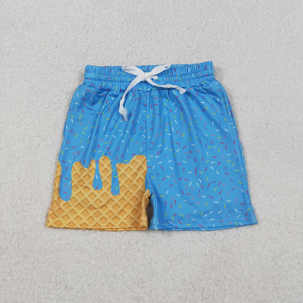 SS0619-2 RTS boy clothes blue boy summer shorts