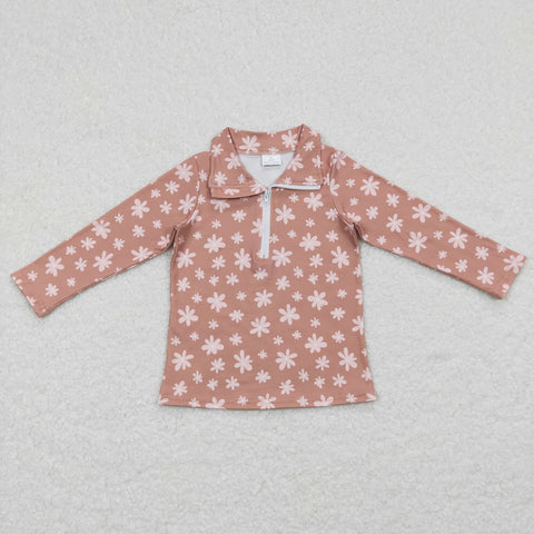 GT0363 baby boy clothes boy winter top pullovers zipper top shirt