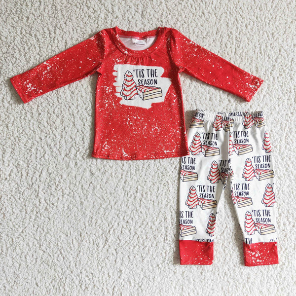 kids clothes the season matching set