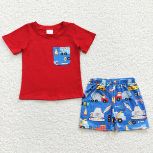 BSSO0233 baby boy clothes boy summer outfit