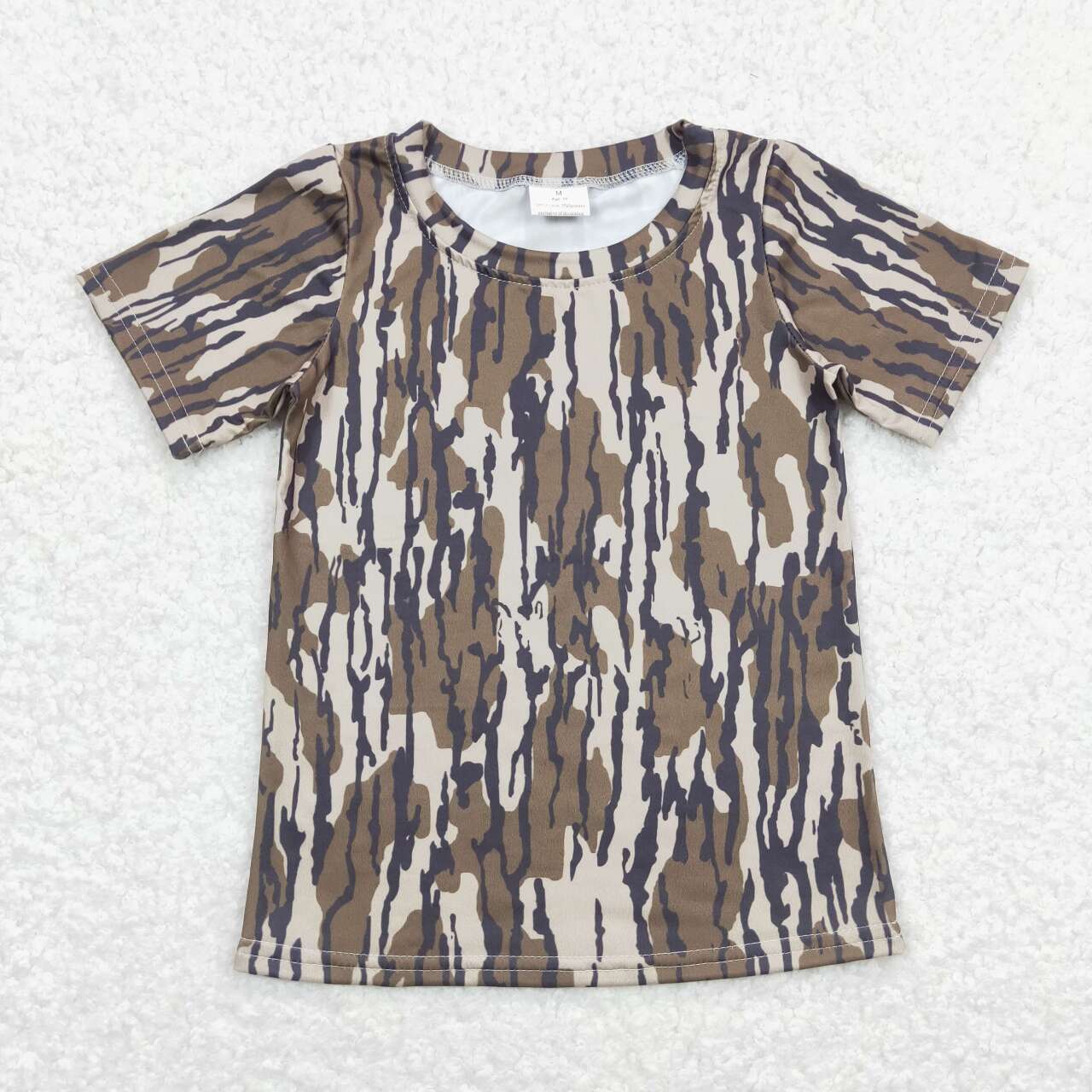 BT0623 RTS baby boy clothes camouflage boy summer tshirt camo toddler summer top