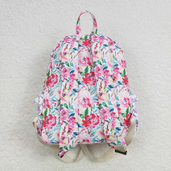 BA0101 RTS toddler backpack flower floral girl gift back to school preschool bag travel bag