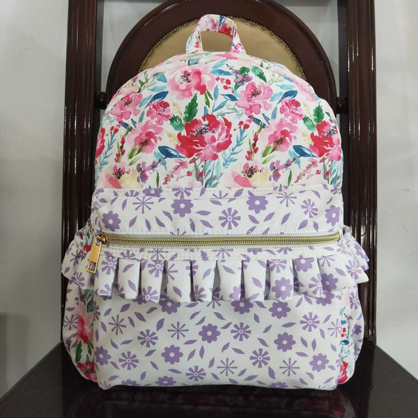 BA0101 RTS toddler backpack flower floral girl gift back to school preschool bag travel bag