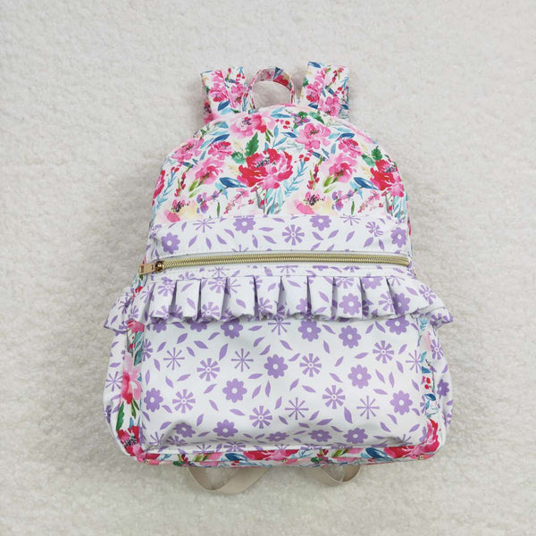 BA0101 RTS toddler backpack flower floral girl gift back to school preschool bag travel bag