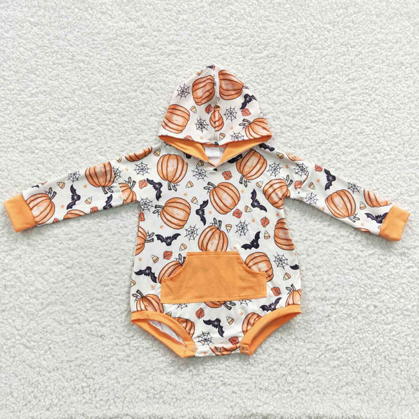 LR0273 toddler boy clothes hoodies halloween bubble