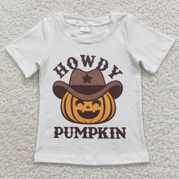 BT0249 toddler boy clothes boy halloween tshirt