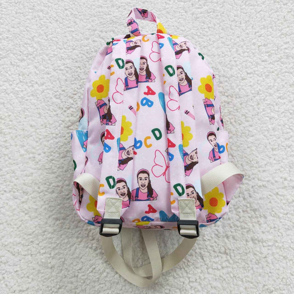 BA0070 toddler backpack flower girl gift back to school preschool bag