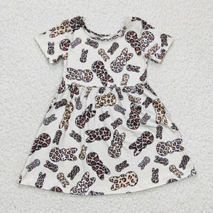 GSD0227 baby girl clothes bunny easter dress