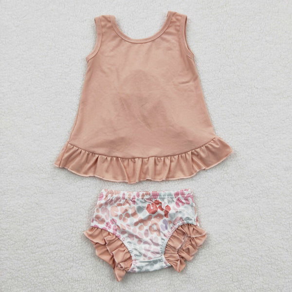 GBO0122 baby clothes summer bummies set bloomer outfit