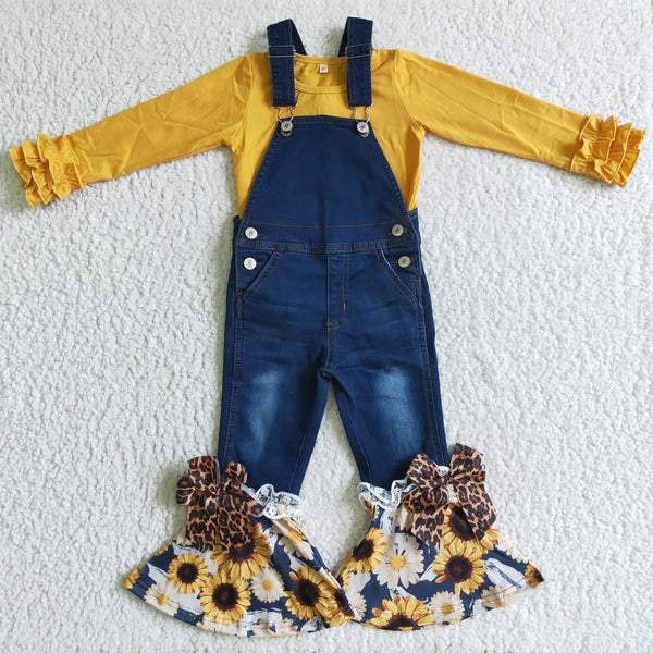 GLP0236 teenage girls clothing girl jeans kids jeans denim jumpsuit