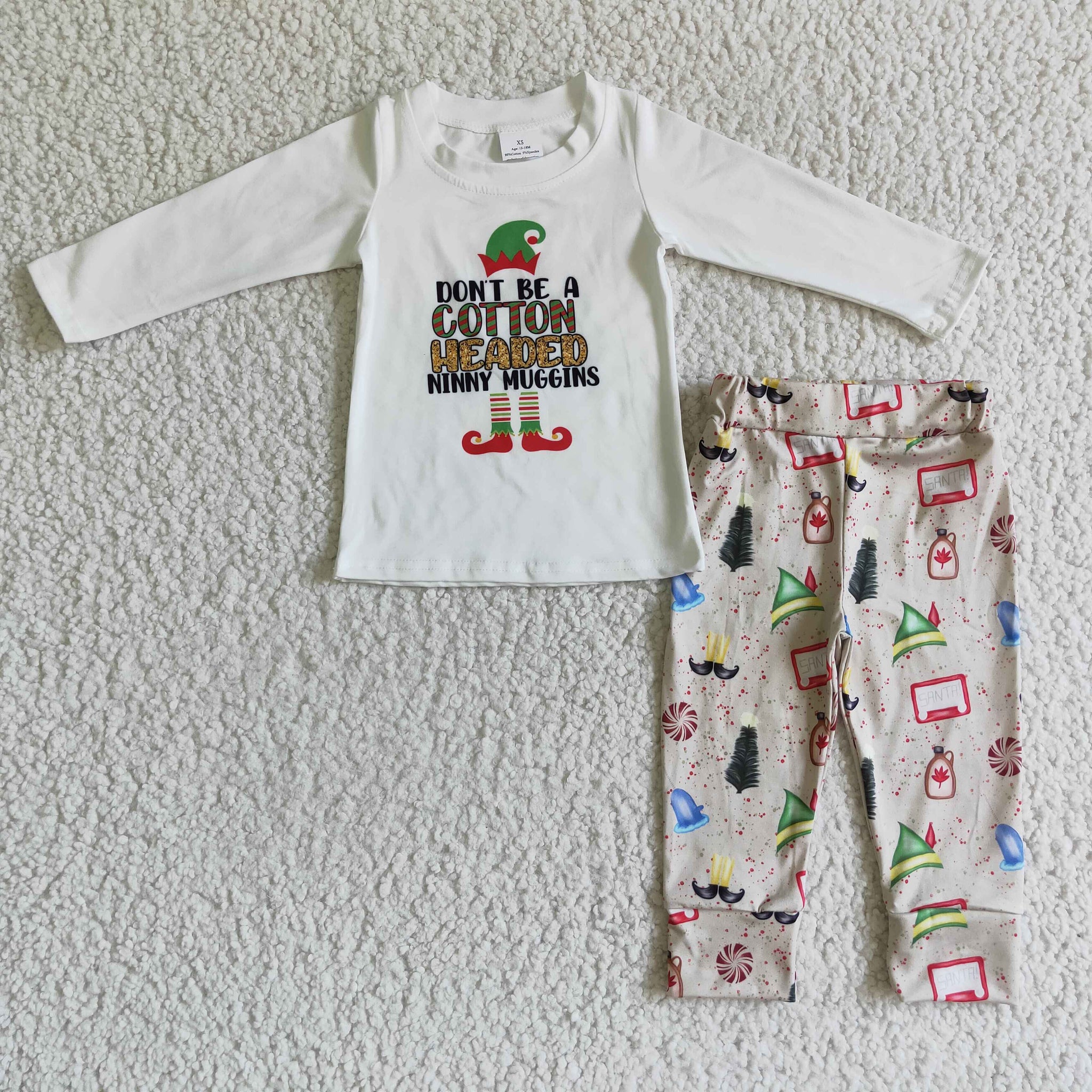 GLP0078 boy sleepwear christmas pajamas-promotion 2024.10.5 $5.5