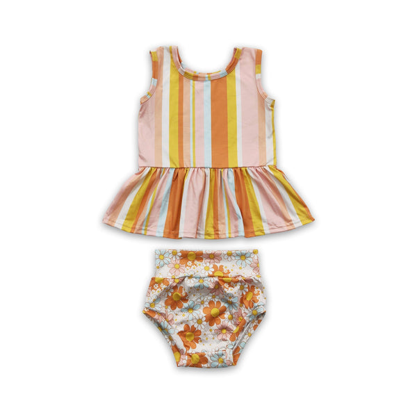 GBO0105 baby clothes summer bummies set