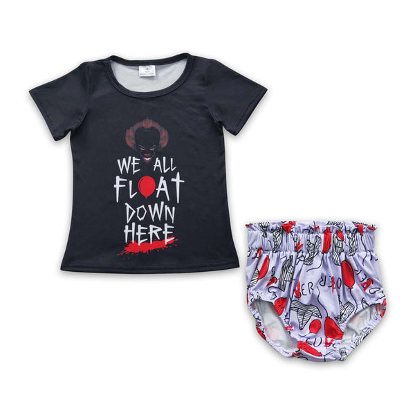 GBO0171 baby clothes halloween bummies set