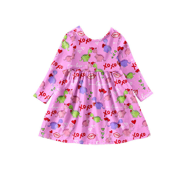 GLD0169 baby girl clothes valentines day girl dress-promotion 2024.12.28 $5.5