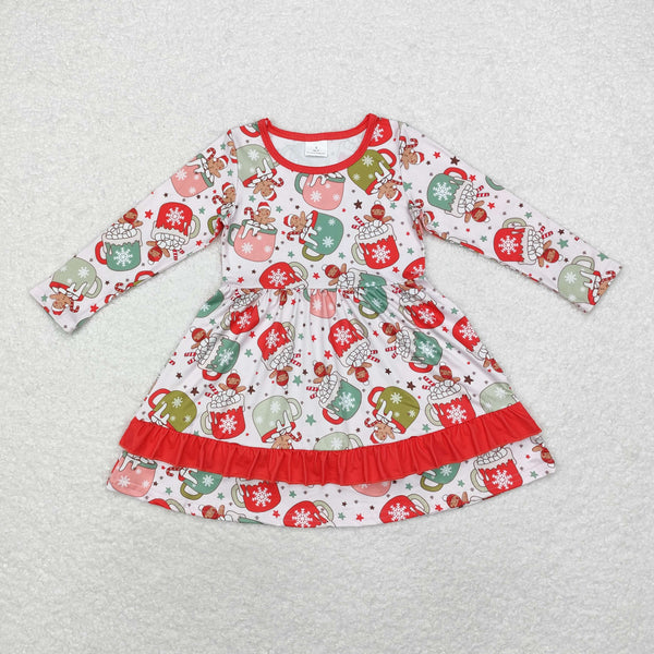 RTS toddler clothes matching coffee print clothing  mama kids christmas clothes-2025.11.5