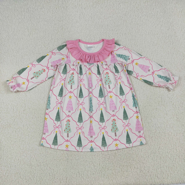 RTS kids matching clothing tree print clothing girl christmas winter clothing-2025.7.25