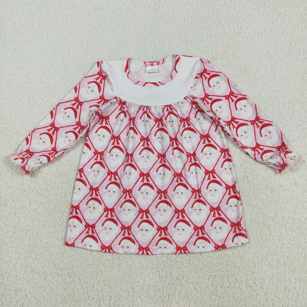 GLD1136 RTS toddler clothes santa baby girl christmas winter dress