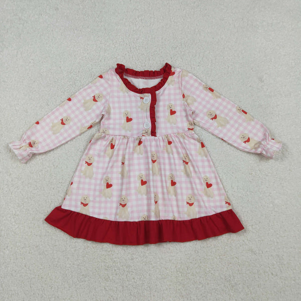 RTS toddler clothes matching pubby heart print clothing  mama kids valentine clothes-2025.10.21