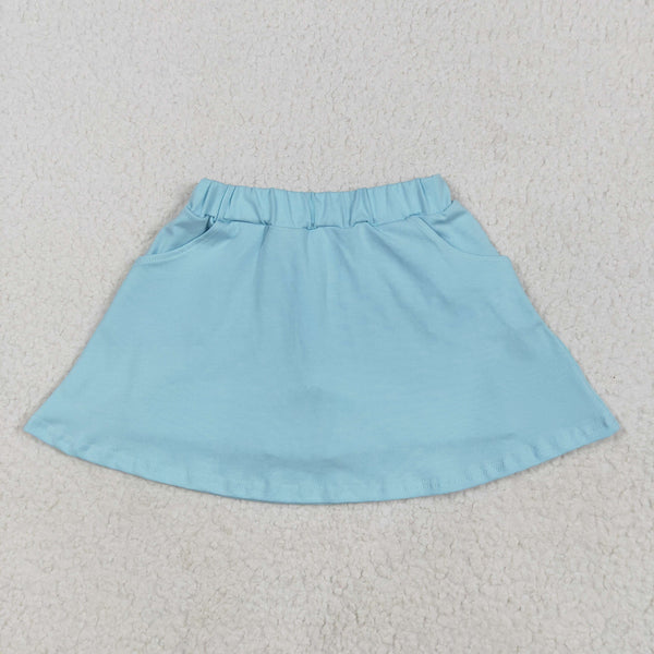 RTS baby girl clothes colorful cotton matching girl summer skirt shorts