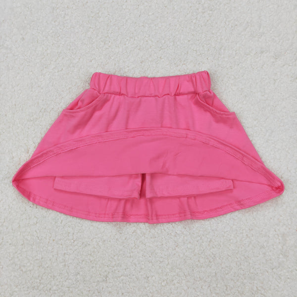 RTS baby girl clothes colorful cotton matching girl summer skirt shorts