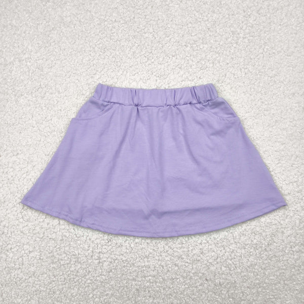 RTS baby girl clothes colorful cotton matching girl summer skirt shorts