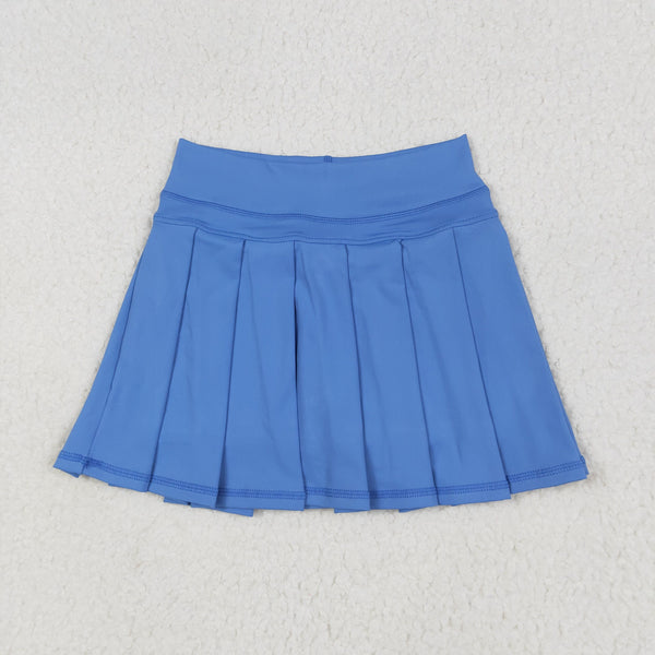 RTS toddler clothes matching clothing solid color skirt  kids summer yoga clothing-2025.8.6
