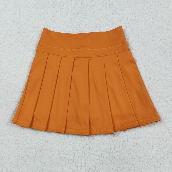 RTS toddler clothes matching clothing solid color skirt  kids summer yoga clothing 2 -2025.8.6