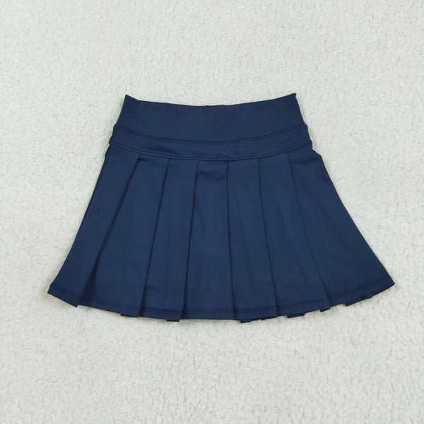 RTS toddler clothes matching clothing solid color skirt  kids summer yoga clothing 2 -2025.8.6
