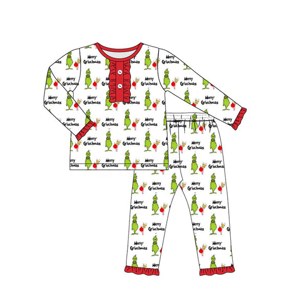 GLP0133 cartoon merry christmas sleepwear pajamas set-promotion 2024.11.2 $5.5