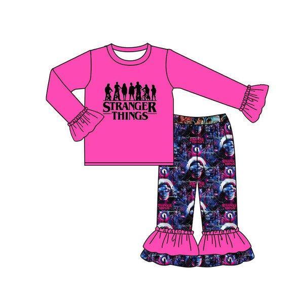 GLP0176 toddler girl clothes hot pink girls boutique outfits-promotion 2024.10. 12 $5.5