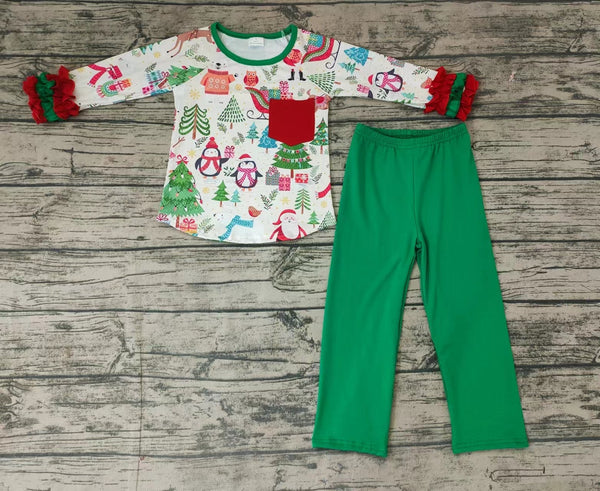 GLP0179 toddler girl clothes christmas outfits for kids-promotion 2024.10. 12 $5.5