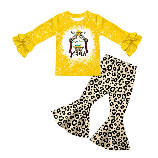 GLP0274 baby winter clothes yellow jesus winter outfits