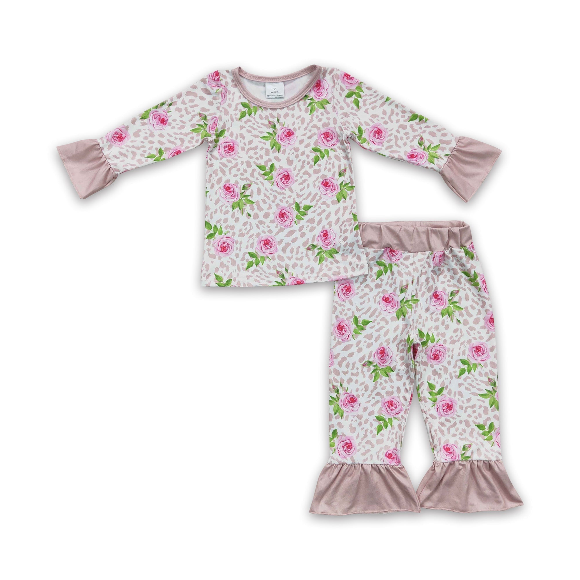 GLP0367 baby girl clothes floral winter outfits-promotion 2025.1.4 $5.5