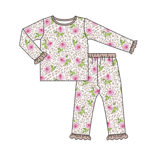 GLP0367 baby girl clothes floral winter outfits-promotion 2025.1.4 $5.5