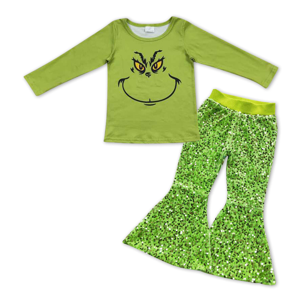 GLP1006 Toddler girl clothes girl christmas outfit