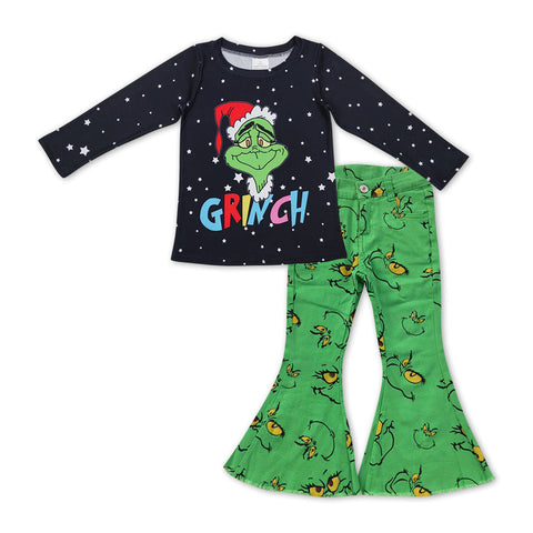 GLP1011 Toddler girl clothes girl christmas outfit