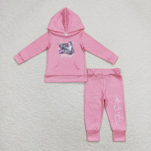 GLP1170 RTS baby girl clothes 1989 singer girl winter hoodie outfits ¡ꡧprint¡ê?