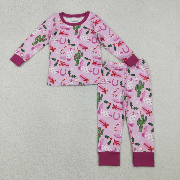 RTS kids matching clothing cowboy print clothing girl winter clothing-2025.11.5