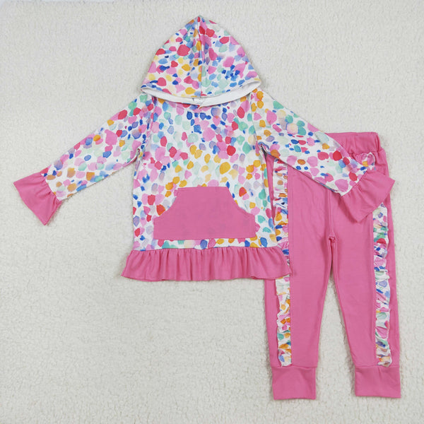 GLP2151 RTS girl clothes colorful girl winter outfit