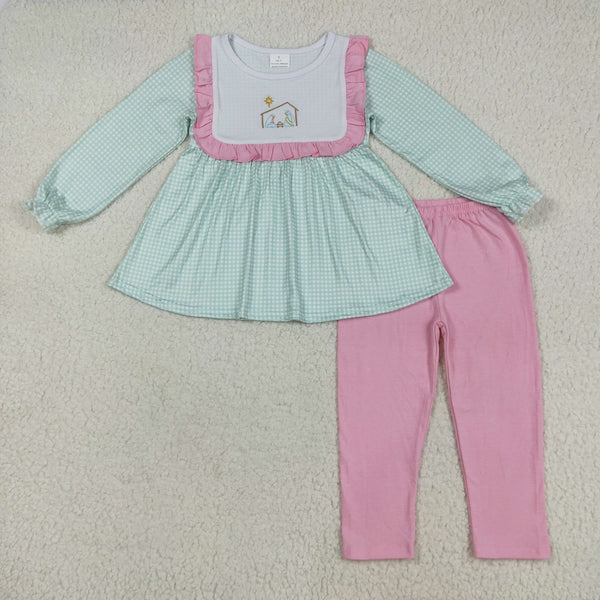 GLP2410 RTS girl clothes jesus girl christmas winter outfit