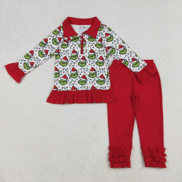 RTS kids matching clothing cartoon print clothing baby christmas winter clothing-2025.10.17